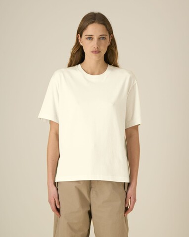 Breezer - Das Relaxed Unisex-T-Shirt - Cream - XS bedrucken, Art.-Nr. STTU964C361XS