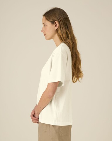 Breezer - Das Relaxed Unisex-T-Shirt - Cream - XL bedrucken, Art.-Nr. STTU964C3611X