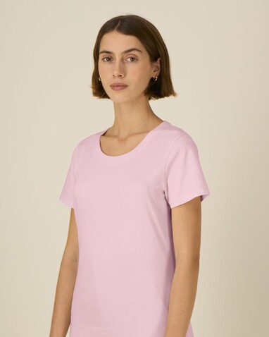 Stella Expresser 2.0 - Das Fitted Damen-T-Shirt - Cotton Pink - S bedrucken, Art.-Nr. STTW079C0051S Stella Expresser 2.0 - Das Fitted Damen-T-Shirt - Cotton Pink - S bedrucken, Art.-Nr. STTW079C0051S