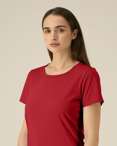Stella Expresser 2.0 - Das Fitted Damen-T-Shirt - Red - L bedrucken, Art.-Nr. STTW079C0041L