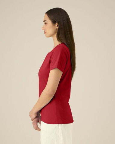 Stella Expresser 2.0 - Das Fitted Damen-T-Shirt - Red - L bedrucken, Art.-Nr. STTW079C0041L