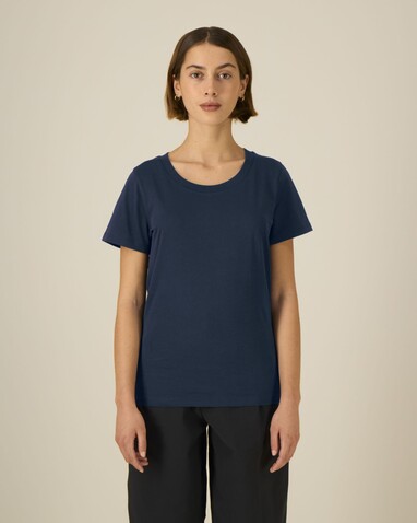Stella Expresser 2.0 - Das Fitted Damen-T-Shirt - French Navy - L bedrucken, Art.-Nr. STTW079C7271L Stella Expresser 2.0 - Das Fitted Damen-T-Shirt - French Navy - L bedrucken, Art.-Nr. STTW079C7271L