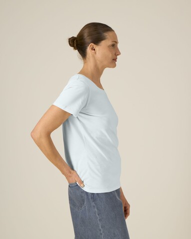 Stella Expresser 2.0 - Das Fitted Damen-T-Shirt - Blue Ice - XS bedrucken, Art.-Nr. STTW079C728XS
