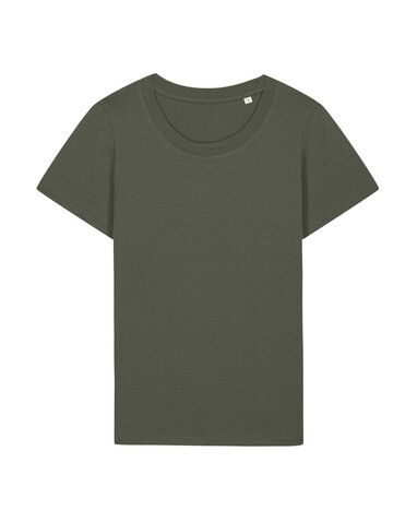 Stella Expresser 2.0 - Das Fitted Damen-T-Shirt - Khaki - L bedrucken, Art.-Nr. STTW079C2231L Stella Expresser 2.0 - Das Fitted Damen-T-Shirt - Khaki - L bedrucken, Art.-Nr. STTW079C2231L
