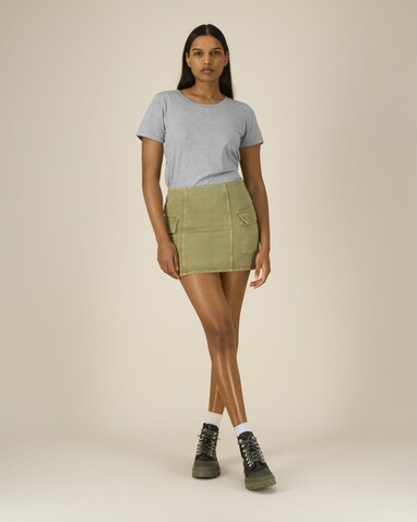 Stella Expresser 2.0 - Das Fitted Damen-T-Shirt - Heather Grey - XS bedrucken, Art.-Nr. STTW079C250XS Stella Expresser 2.0 - Das Fitted Damen-T-Shirt - Heather Grey - XS bedrucken, Art.-Nr. STTW079C250XS