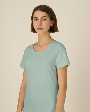 Stella Expresser 2.0 - Das Fitted Damen-T-Shirt - Aloe - L bedrucken, Art.-Nr. STTW079C0891L