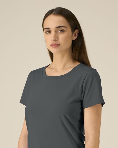 Stella Expresser 2.0 - Das Fitted Damen-T-Shirt - Anthracite - XL bedrucken, Art.-Nr. STTW079C2531X Stella Expresser 2.0 - Das Fitted Damen-T-Shirt - Anthracite - XL bedrucken, Art.-Nr. STTW079C2531X