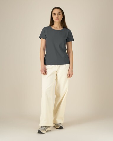 Stella Expresser 2.0 - Das Fitted Damen-T-Shirt - Anthracite - L bedrucken, Art.-Nr. STTW079C2531L Stella Expresser 2.0 - Das Fitted Damen-T-Shirt - Anthracite - L bedrucken, Art.-Nr. STTW079C2531L