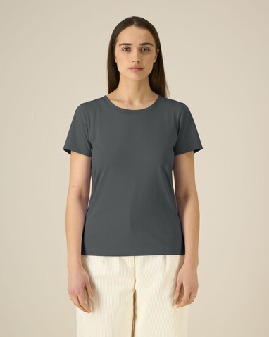 Stella Expresser 2.0 - Das Fitted Damen-T-Shirt - Anthracite - XXL bedrucken, Art.-Nr. STTW079C2532X Stella Expresser 2.0 - Das Fitted Damen-T-Shirt - Anthracite - XXL bedrucken, Art.-Nr. STTW079C2532X