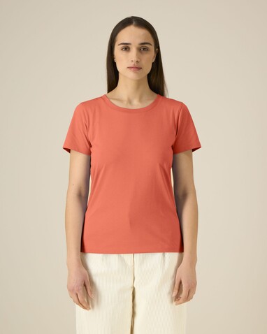 Stella Expresser 2.0 - Das Fitted Damen-T-Shirt - Fiesta - XL bedrucken, Art.-Nr. STTW079C1431X