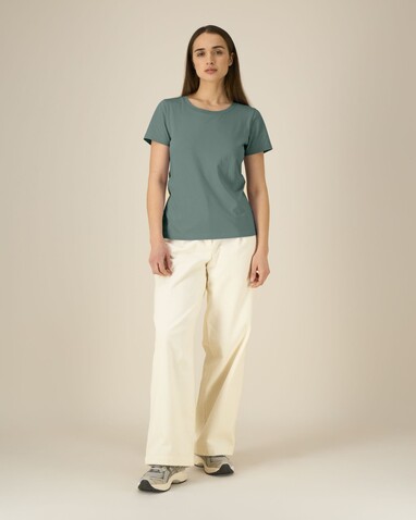 Stella Expresser 2.0 - Das Fitted Damen-T-Shirt - Green Bay - XL bedrucken, Art.-Nr. STTW079C1441X Stella Expresser 2.0 - Das Fitted Damen-T-Shirt - Green Bay - XL bedrucken, Art.-Nr. STTW079C1441X