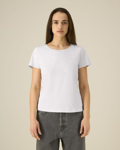 Stella Expresser 2.0 - Das Fitted Damen-T-Shirt - Cool Heather Grey - XS bedrucken, Art.-Nr. STTW079C146XS Stella Expresser 2.0 - Das Fitted Damen-T-Shirt - Cool Heather Grey - XS bedrucken, Art.-Nr. STTW079C146XS