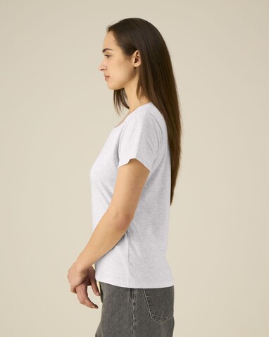Stella Expresser 2.0 - Das Fitted Damen-T-Shirt - Cool Heather Grey - XXL bedrucken, Art.-Nr. STTW079C1462X