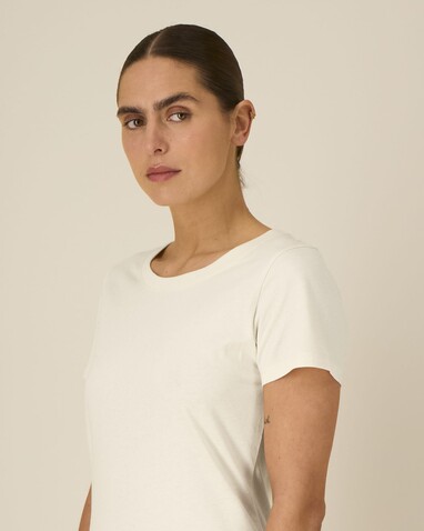 Stella Expresser 2.0 - Das Fitted Damen-T-Shirt - Natural Raw - S bedrucken, Art.-Nr. STTW079C0541S