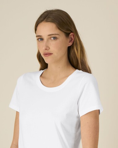 Stella Expresser 2.0 - Das Fitted Damen-T-Shirt - White - XL bedrucken, Art.-Nr. STTW079C0011X