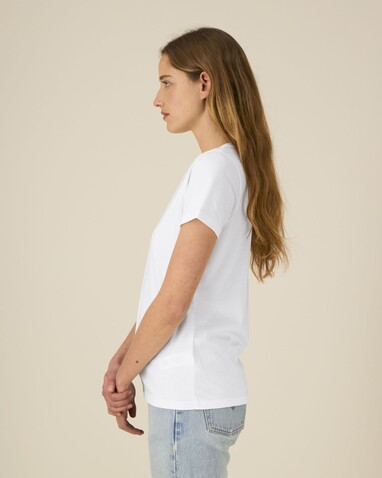Stella Expresser 2.0 - Das Fitted Damen-T-Shirt - White - S bedrucken, Art.-Nr. STTW079C0011S