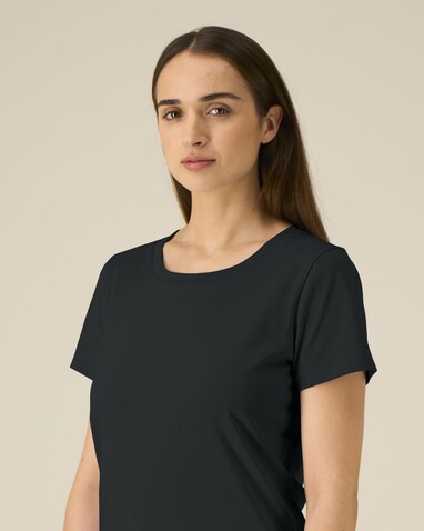 Stella Expresser 2.0 - Das Fitted Damen-T-Shirt - Black - XS bedrucken, Art.-Nr. STTW079C002XS