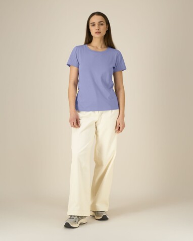 Stella Expresser 2.0 - Das Fitted Damen-T-Shirt - Violet - M bedrucken, Art.-Nr. STTW079C1341M Stella Expresser 2.0 - Das Fitted Damen-T-Shirt - Violet - M bedrucken, Art.-Nr. STTW079C1341M