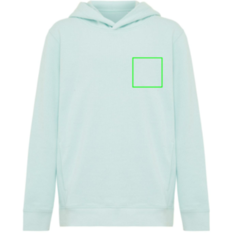 IQONIQ Yengo KidsHoodie mit Seitentaschen aus rec. Baumwolle crushed mint bedrucken, Art.-Nr. T6404.037.34 IQONIQ Yengo KidsHoodie mit Seitentaschen aus rec. Baumwolle crushed mint bedrucken, Art.-Nr. T6404.037.34