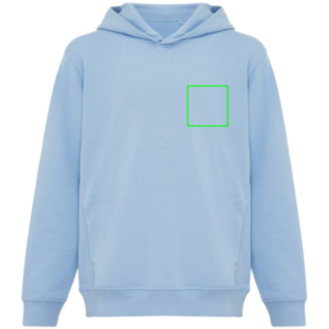 IQONIQ Yengo KidsHoodie mit Seitentaschen aus rec. Baumwolle sky blue bedrucken, Art.-Nr. T6404.022.1112 IQONIQ Yengo KidsHoodie mit Seitentaschen aus rec. Baumwolle sky blue bedrucken, Art.-Nr. T6404.022.1112