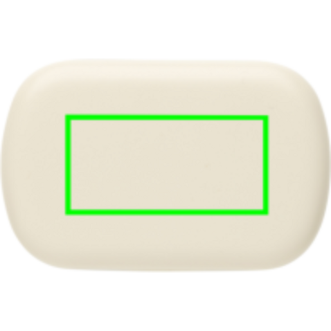 Sereva Geräuschreduzierende Ohrstöpsel beige bedrucken, Art.-Nr. P457.0519