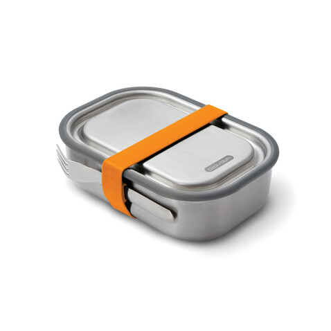 Black+Blum Stainless Steel Lunch Box groß orange bedrucken, Art.-Nr. P439.0008