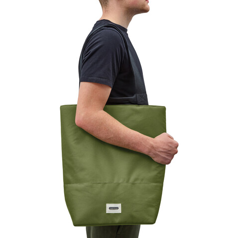 Black+Blum isolierte 16L Trage- &amp; Kühltasche Moosgrün bedrucken, Art.-Nr. P439.1934