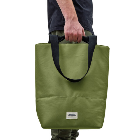 Black+Blum isolierte 16L Trage- &amp; Kühltasche Moosgrün bedrucken, Art.-Nr. P439.1934