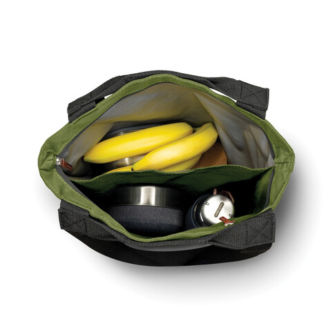 Black+Blum isolierte 16L Trage- &amp; Kühltasche Moosgrün bedrucken, Art.-Nr. P439.1934