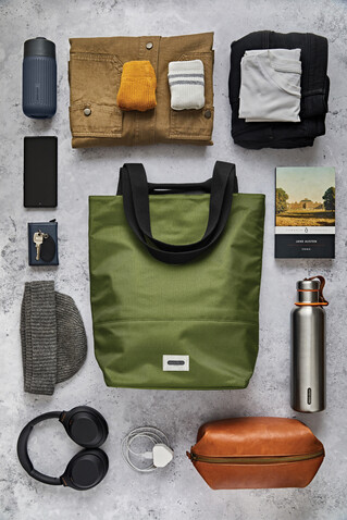 Black+Blum isolierte 16L Trage- &amp; Kühltasche Moosgrün bedrucken, Art.-Nr. P439.1934