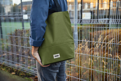 Black+Blum isolierte 16L Trage- &amp; Kühltasche Moosgrün bedrucken, Art.-Nr. P439.1934
