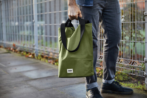 Black+Blum isolierte 16L Trage- &amp; Kühltasche Moosgrün bedrucken, Art.-Nr. P439.1934
