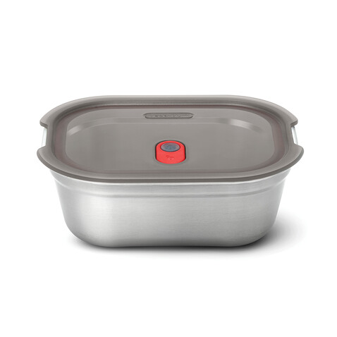Black+Blum 3-tlg. Mealprep Box Set - klein, medium, groß grau bedrucken, Art.-Nr. P439.2102