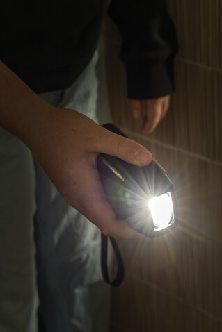 RescueWave Notfallradio aus RCS recyceltem Kunststoff schwarz bedrucken, Art.-Nr. P326.4301