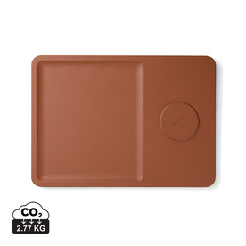 VINGA Timo RCS Desk-Charger und Ablage braun bedrucken, Art.-Nr. V3080009 VINGA Timo RCS Desk-Charger und Ablage braun bedrucken, Art.-Nr. V3080009