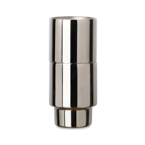 VINGA Nagano RCS recycelte Edelstahlbecher, 2er-Set reflektierend bedrucken, Art.-Nr. V4320502