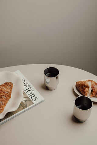 VINGA Nagano RCS recycelte Edelstahlbecher, 2er-Set reflektierend bedrucken, Art.-Nr. V4320502