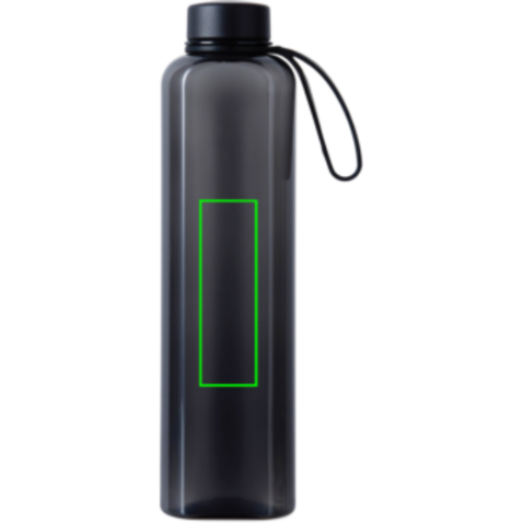 VINGA Arch 550ml Flasche aus RCS recyceltem PET schwarz bedrucken, Art.-Nr. V4330701 VINGA Arch 550ml Flasche aus RCS recyceltem PET schwarz bedrucken, Art.-Nr. V4330701