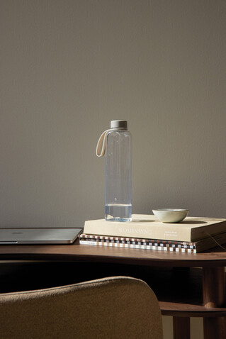 VINGA Arch 550ml Flasche aus RCS recyceltem PET transparent bedrucken, Art.-Nr. V4330700 VINGA Arch 550ml Flasche aus RCS recyceltem PET transparent bedrucken, Art.-Nr. V4330700