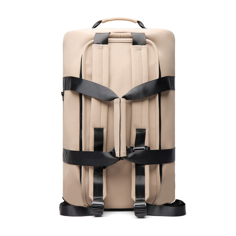 VINGA Baltimore RCS Wochenend-Rucksack greige bedrucken, Art.-Nr. V7030319