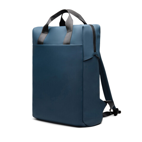 VINGA Baltimore RCS Tote Rucksack navy blau bedrucken, Art.-Nr. V7050025