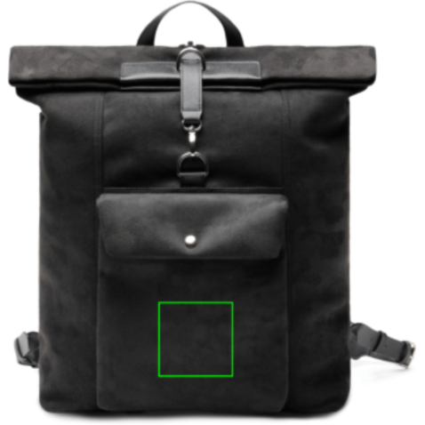 VINGA Marlow RCS Rucksack schwarz bedrucken, Art.-Nr. V7050101