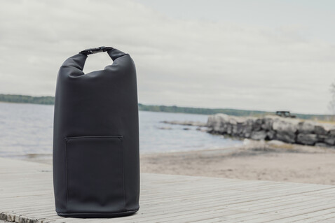 VINGA Baltimore RCS Roll-Top Kühltasche schwarz bedrucken, Art.-Nr. V7750201 VINGA Baltimore RCS Roll-Top Kühltasche schwarz bedrucken, Art.-Nr. V7750201
