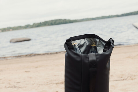 VINGA Baltimore RCS Roll-Top Kühltasche schwarz bedrucken, Art.-Nr. V7750201 VINGA Baltimore RCS Roll-Top Kühltasche schwarz bedrucken, Art.-Nr. V7750201