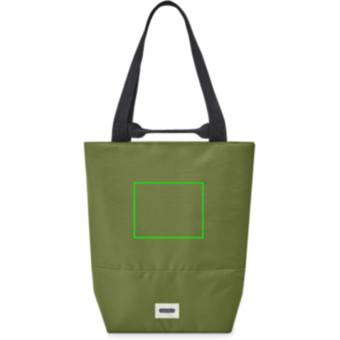 Black+Blum isolierte 16L Trage- &amp; Kühltasche Moosgrün bedrucken, Art.-Nr. P439.1934
