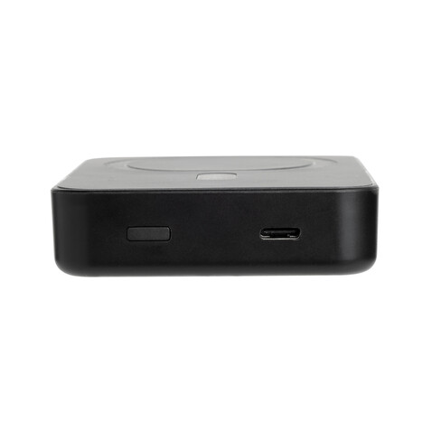 Amporia 10.000mAh magnetische Powerbak aus RCS rec. ABS schwarz bedrucken, Art.-Nr. P322.8901