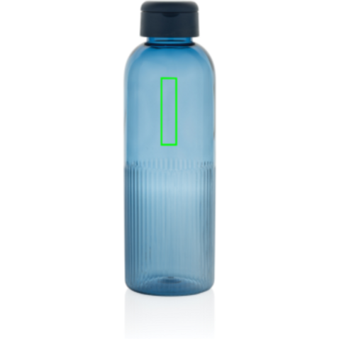 Ripple RCS rPET auslaufsichere Wasserflasche, 750ml navy blau bedrucken, Art.-Nr. P437.7125