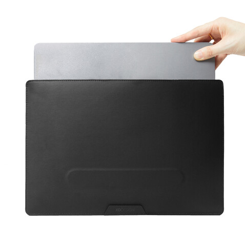 XD Design 14&quot; Mobile Office Sleeve schwarz, schwarz bedrucken, Art.-Nr. P788.2001