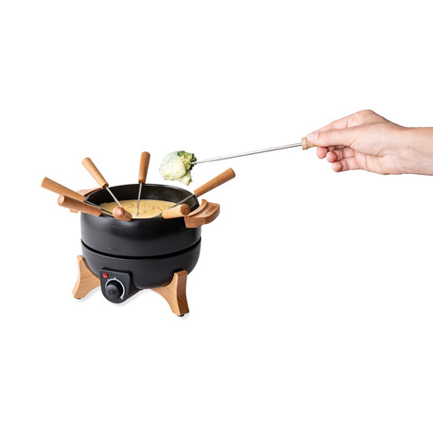 BOSKA elektrisches Party Fondue Set - 2.3L (EU Type F) schwarz bedrucken, Art.-Nr. RB853570 BOSKA elektrisches Party Fondue Set - 2.3L (EU Type F) schwarz bedrucken, Art.-Nr. RB853570