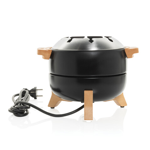 BOSKA elektrisches Party Fondue Set - 2.3L (EU Type F) schwarz bedrucken, Art.-Nr. RB853570 BOSKA elektrisches Party Fondue Set - 2.3L (EU Type F) schwarz bedrucken, Art.-Nr. RB853570